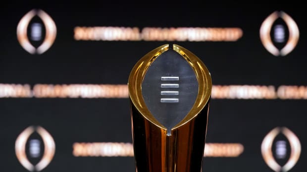 College Football Trophy
